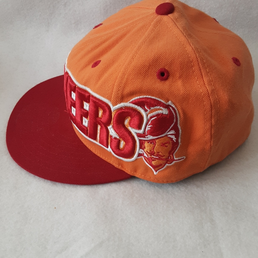 Mitchell & Ness Orange and Red Fitted Cap - Picture 3 of 6